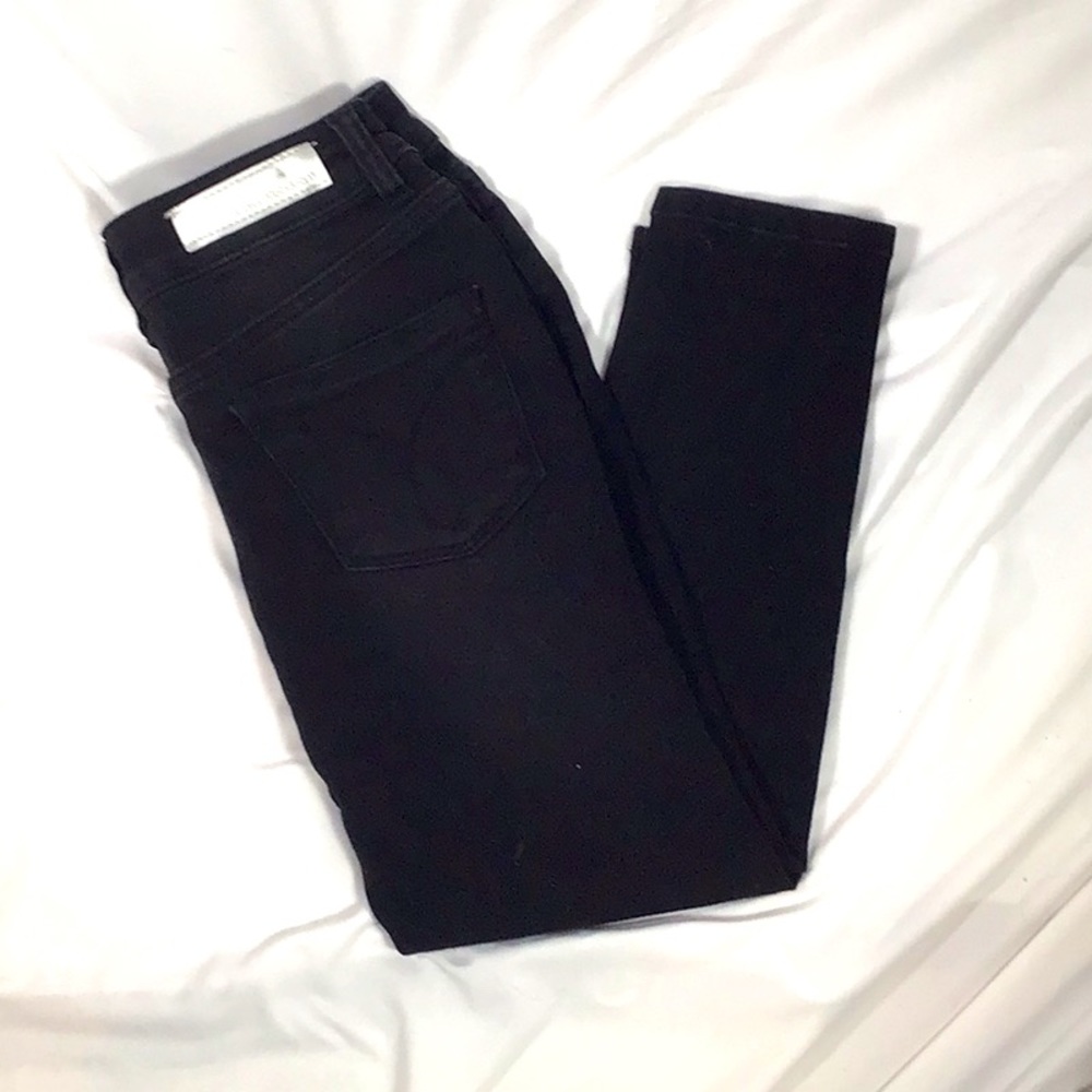 Calvin Klein Girls Black Skinny Jeans